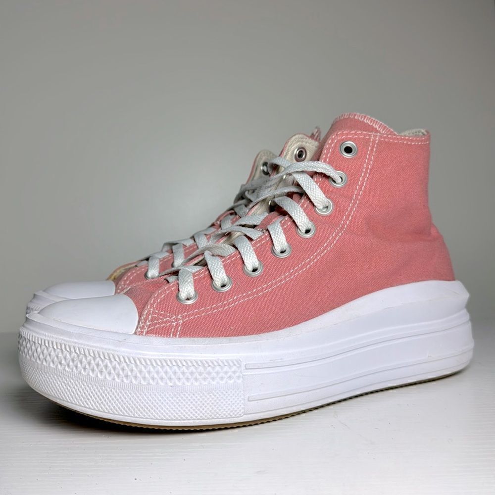 Converse Chuck Taylor All Star Move Hi Platform Pink Sneakers